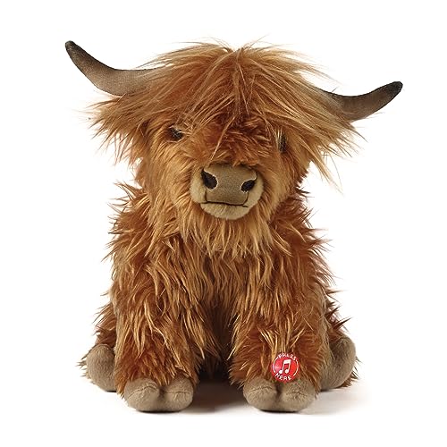 Highland Cow Brown Stuffed Animal