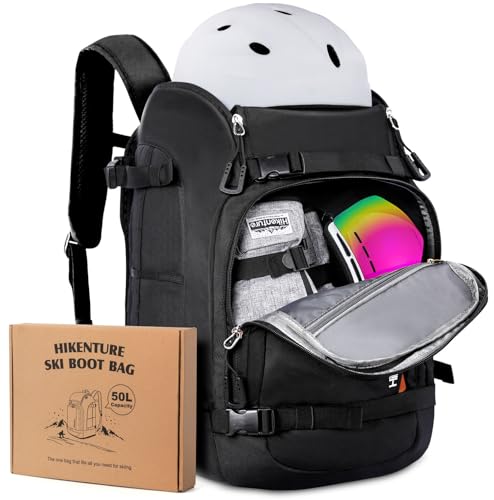 Hikenture 50L Ski Boot Bag Backpack