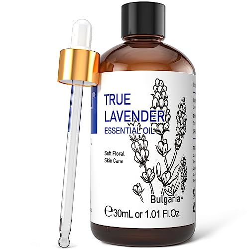 HIQILI Lavender Essential Oil - 100% Pure Natural for Diffuser & Skin