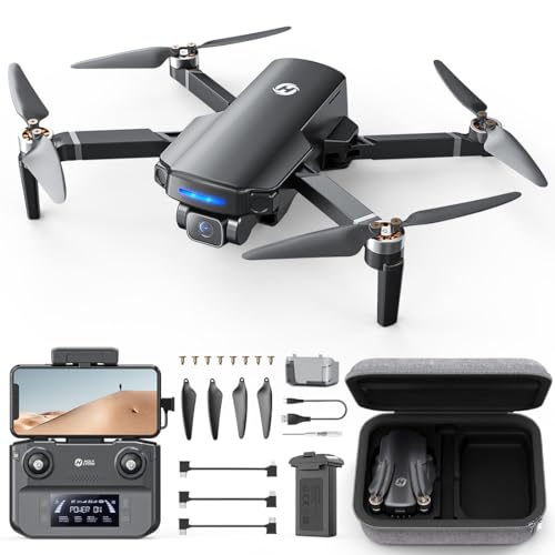 Holy Stone 4K GPS Drone for Adults: Foldable FPV Quadcopter with 10000 Ft Range