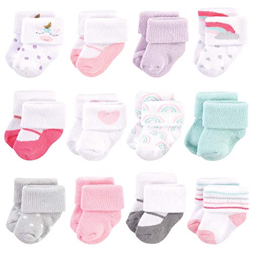 Hudson Baby Newborn Unicorn Socks