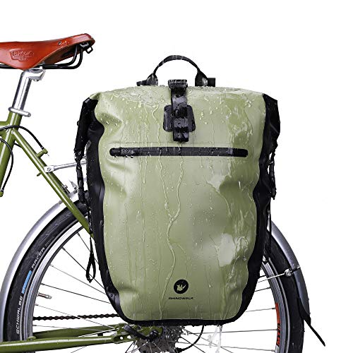 HUNTVP 27L Army Green Multifunctional Bike Pannier Bag