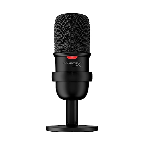 HyperX SoloCast – Condenser Gaming Microphone for PC, PS4, PS5, Mac