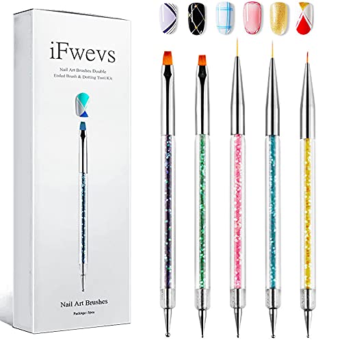 iFwevs Nail Art Brushes Kit