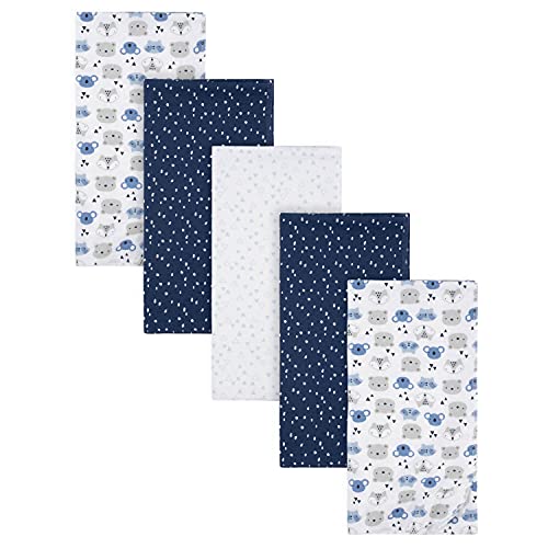 Infant Cotton Flannel Receiving Swaddle Blanket Pack