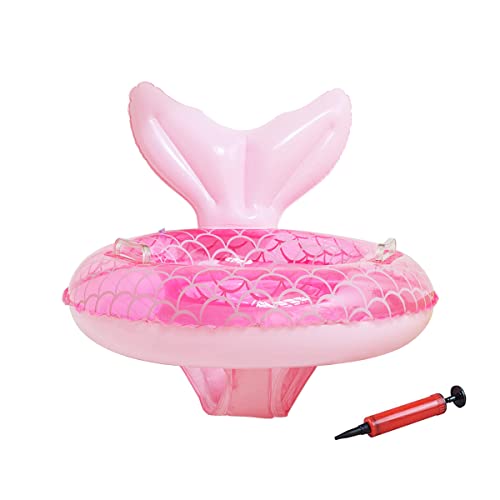 Inflatable Baby Swim Ring with Seat - 6-48 Months (Pink)" by Nmved