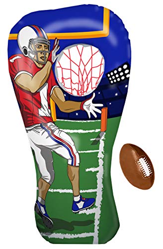 Inflatable Football Toss Target Party Game