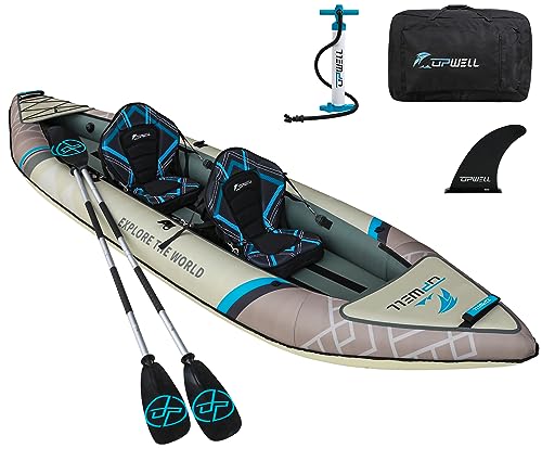 Inflatable Kayak 2-Person Fishing Boat