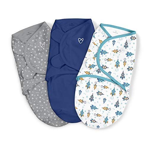 Ingenuity SwaddleMe Large 3-Pack: Ages 3-6 Months, 14-18lbs
