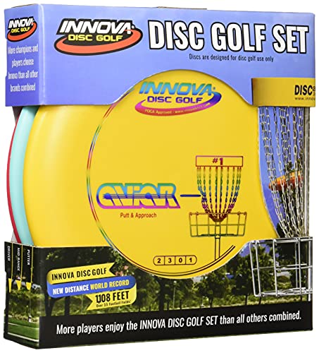 Innova Disc Golf Set - DX Plastic, 3 Pack, Varying Colors