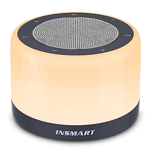 INSMART White Noise Machine with Night Lights & 32 Soothing Sounds