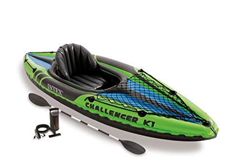 INTEX Challenger K1 Inflatable Kayak Set