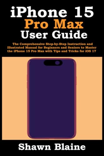 iPhone 15 Pro Max Instruction Manual
