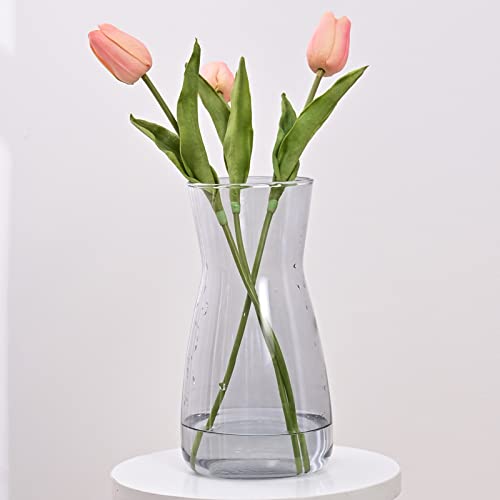 Iridescent Glass Vase for Centerpieces