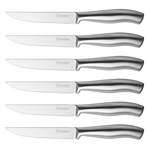 isheTao 6-Piece Steak Knife Set