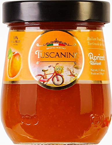 Italian Apricot Preserves, 11.64 oz Jar