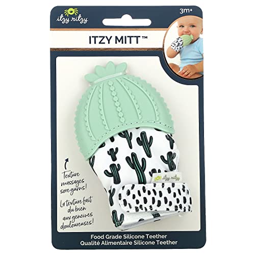 Itzy Ritzy Silicone Teething Mitt - Soothing Infant Mitten