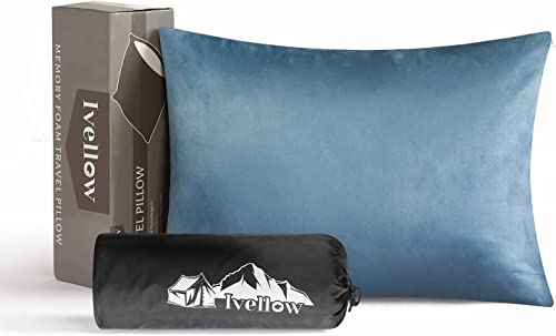 Ivellow Memory Foam Travel Pillow