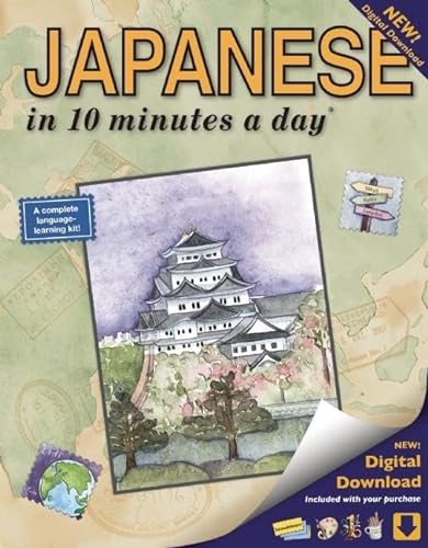 Japanese Learning Kit - Workbook, Flash Cards, Labels, and More