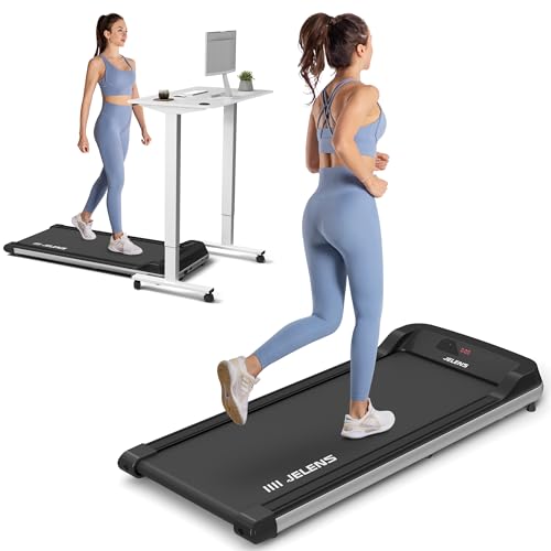 JELENS 2 in 1 Treadmill for Walking and Jogging