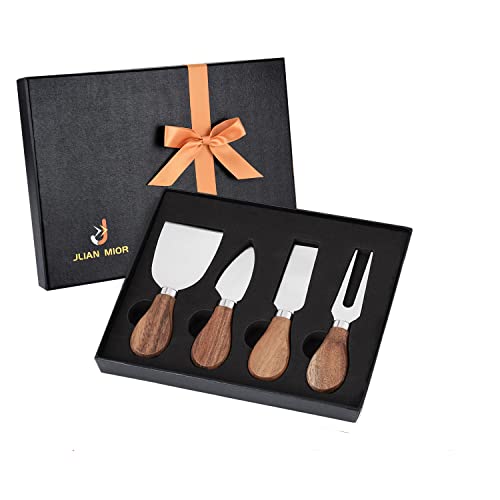 JLIAN MIOR 4-Piece Cheese Knives Set