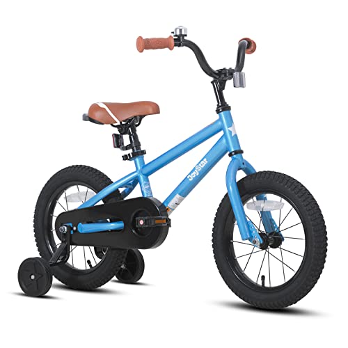 JOYSTAR 12" Kids Bike for 2-4 Year Olds with Training Wheels, Blue