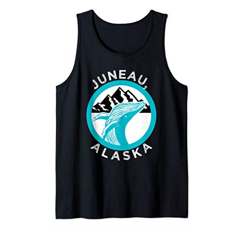Juneau Alaska Whale Watching Tour Souvenir Gift Vacation Tank Top