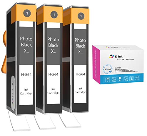 K-Ink HP Photo Black Ink Cartridges Replacement