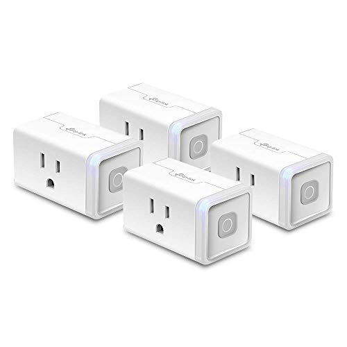 Kasa Smart Plug 4-Pack: Wi-Fi Outlet for Alexa & Google Home