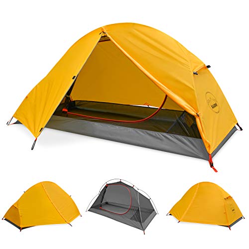KAZOO 1 Person Ultralight Waterproof Backpacking Tent