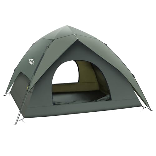 Kejector Family Dome Camping Tent with Removable Rainfly