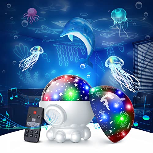 Kids Night Light Projector with Remote and Timer