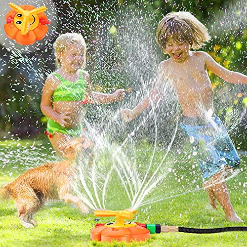 Kids' Rotating Water Sprinkler Toy