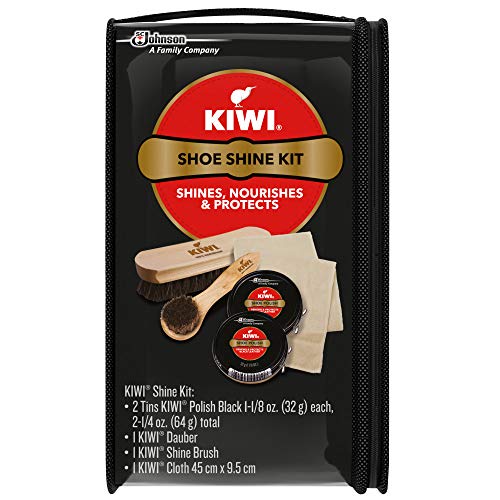 KIWI Deluxe Shoe Shine Kit