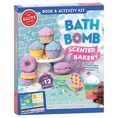 KLUTZ Bath Bomb Scented Bakery Craft Kit