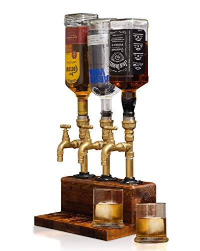 KONELCARE Wood Liquor Dispenser