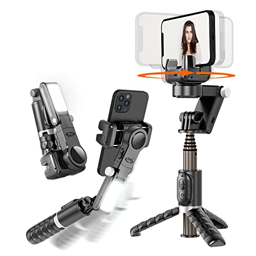 KOSCHEAL 2-Axis Auto Face Tracking Selfie Stick with Tripod