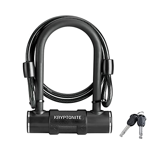 Kryptonite U-Lock with Security Cable