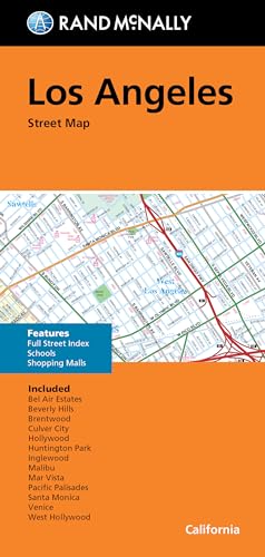 LA Street Map: Full-color Detailed Map with Points of Interest