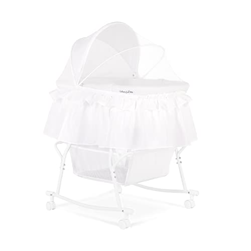 Lacy Portable 2-in-1 Bassinet & Cradle