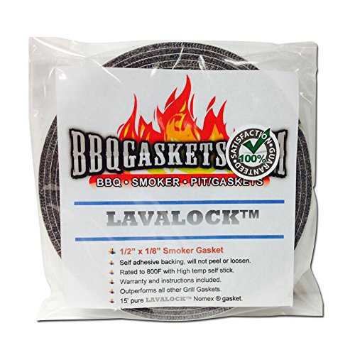LavaLock High Temp BBQ Gasket Smoker Seal