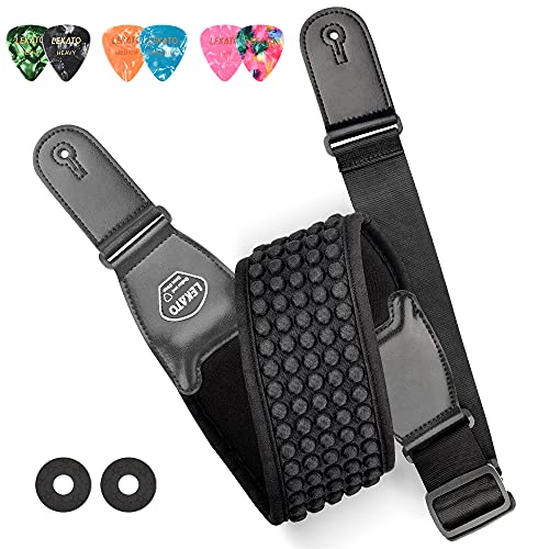 LEKATO Guitar Strap for Electric Guitar and Bass