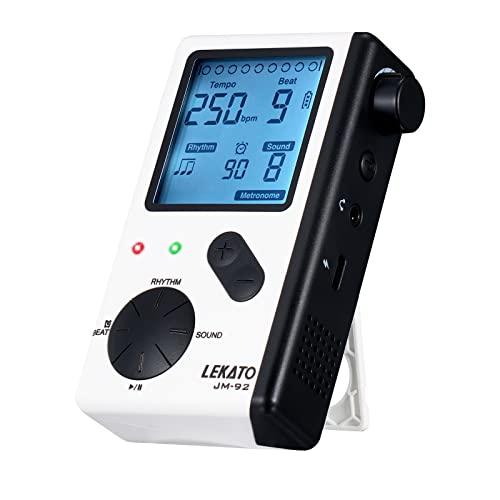 LEKATO Pocket-Sized Digital Metronome for All Instruments