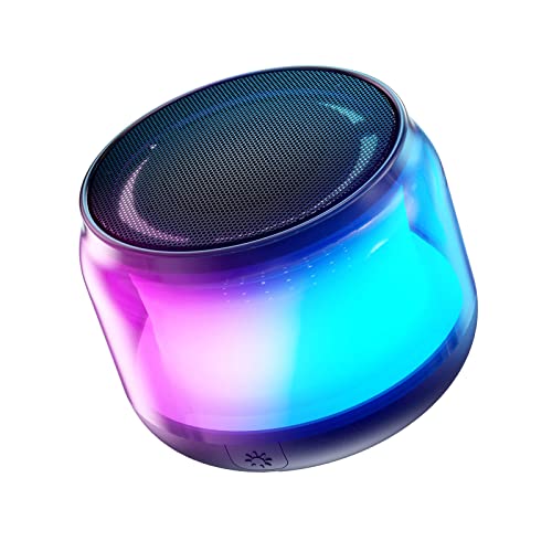LENRUE Mini Bluetooth Speaker with Colorful Lights