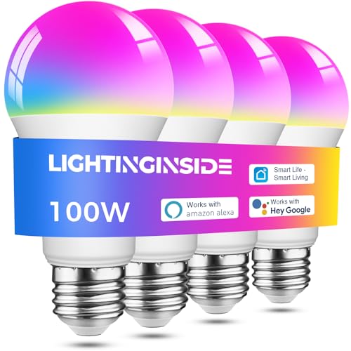 Lightinginside Smart Light Bulbs 100W Equivalent