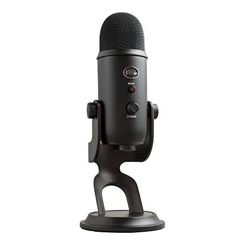 Logitech Blue Yeti USB Microphone for Gaming, Streaming, Podcasting