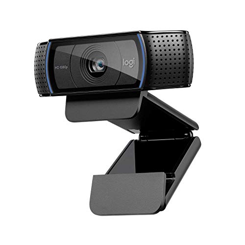 Logitech C920x HD Pro Webcam: Full HD Video, Clear Audio, Light Correction