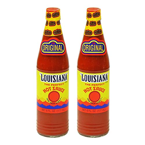 Louisiana Hot Sauce 6 oz (Pack of 2)