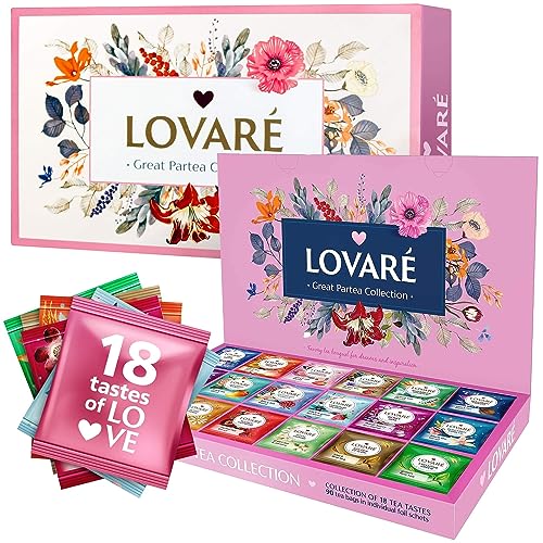 LOVARE Tea Bags Variety Pack - Ukrainian Assorted Tea Collection