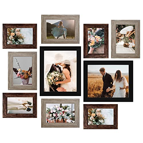 LUCKYLIFE Picture Frame 10-Pack